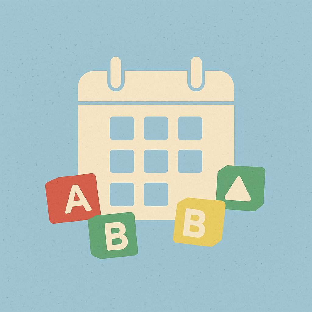 Daily schedule icon