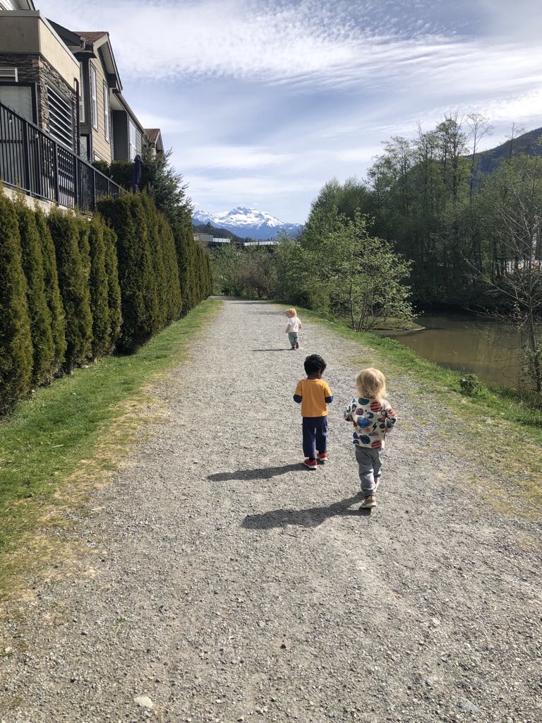 Preschoolers at play