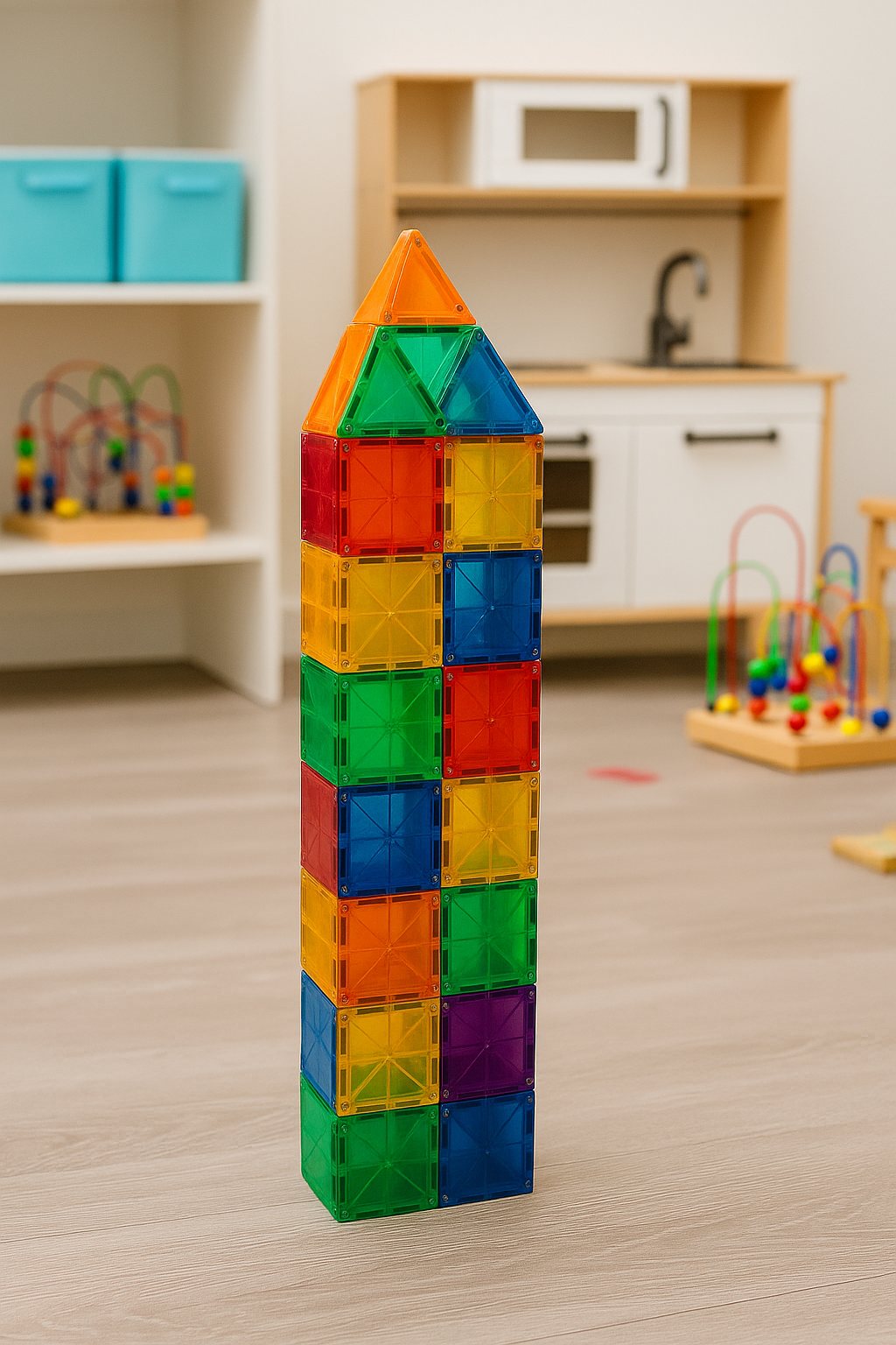 Preschoolers at play